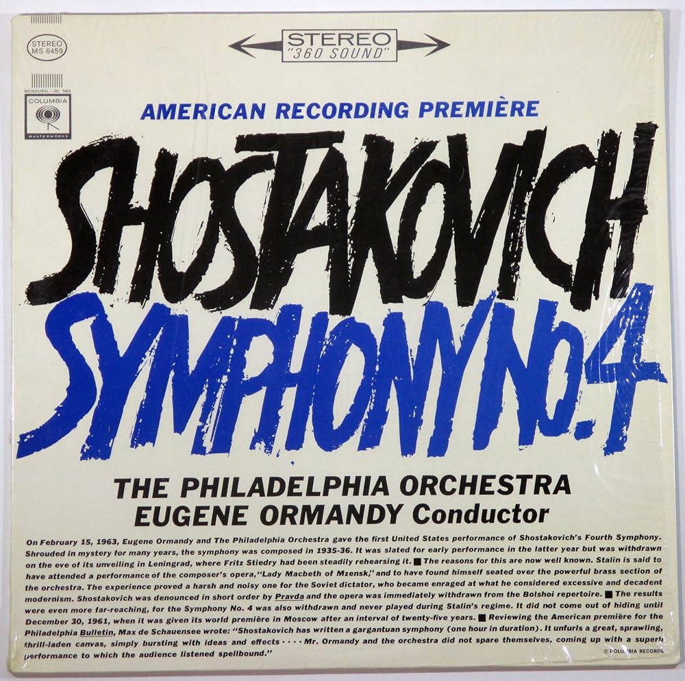 Shostakovich (Eugen Ormandy)
