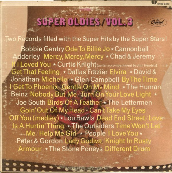 Various; (Bobbie Gentry, Cannonball Adderly, Lou Rawls)