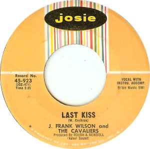 J Frank Wilson & The Cavaliers