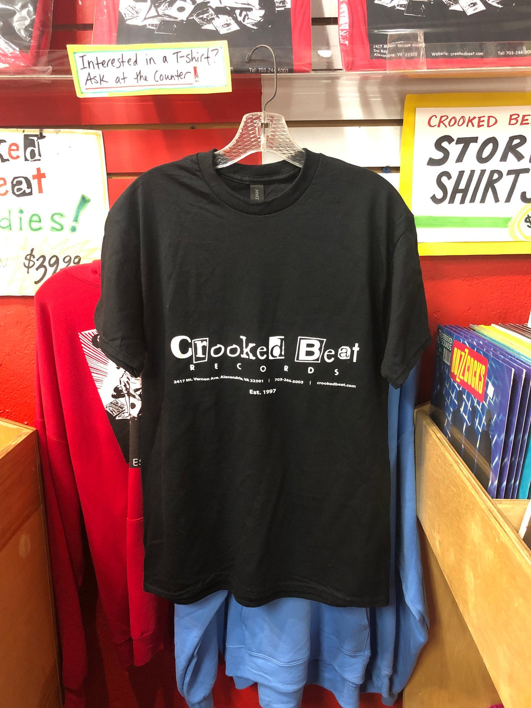 Crooked Beat Logo T-Shirt XL