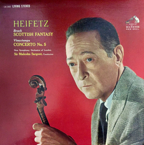 Heifetz, Bruch, Vieuxtemps