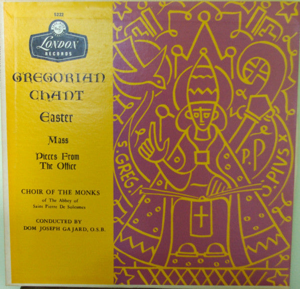 Choir of the Monks of the Abbey of Saint Pierre De Solesmes