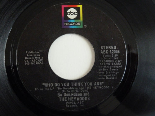 Bo Donaldson & The Heywoods