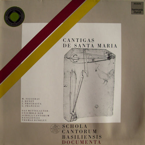 Das Mittelalter-Ensembel Der Schola Cantorum Basiliensis Thomas Brinkley