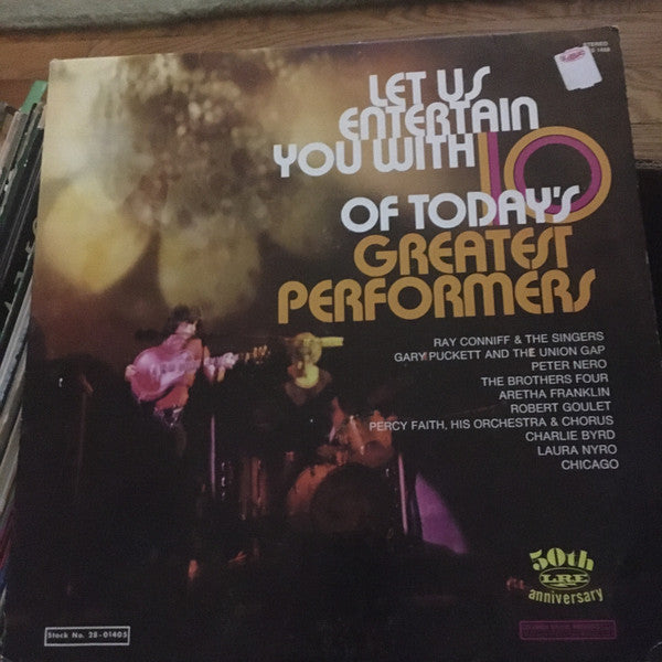 Various; Let Us Entertain You With 10 Of Today's Greatest Performances