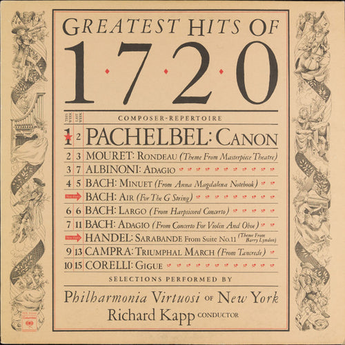 Pachelbel, Mouret, Albinoni, Bach, Handel