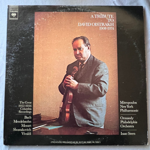 Dimitri Mitropoulos, Isaac Stern, the New York Philharmonic Orchestra, the Philadelphia Orchestra