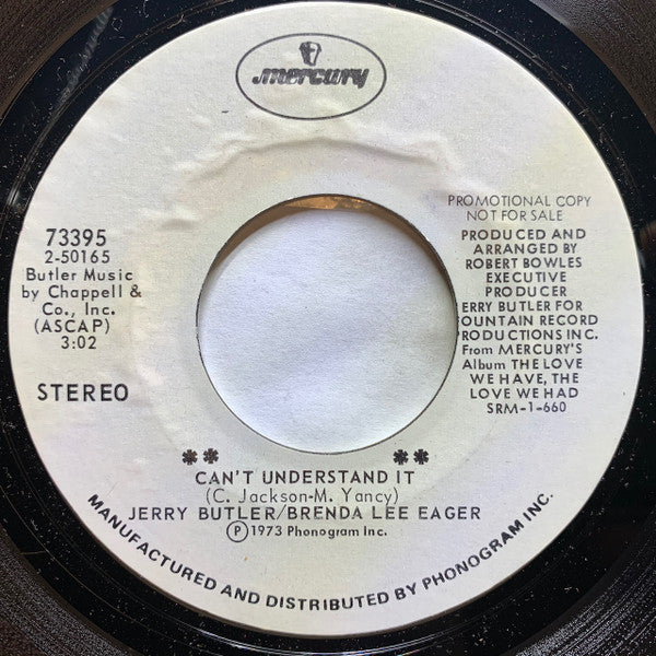 Jerry Butler and Brenda Lee Eager