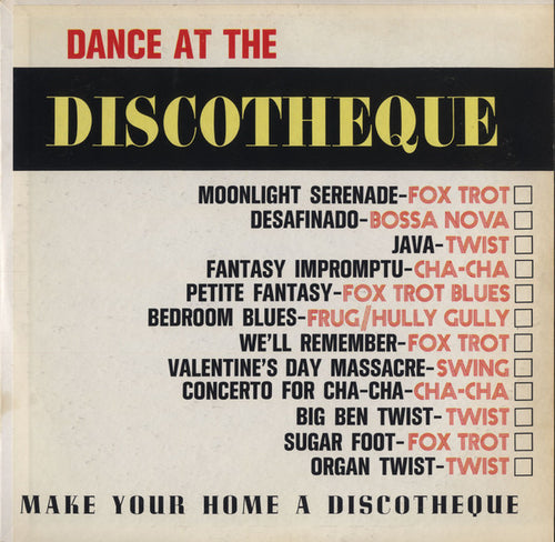 Unknown Artist; Dance at the Discotheque