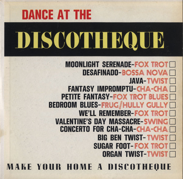 Unknown Artist; Dance at the Discotheque
