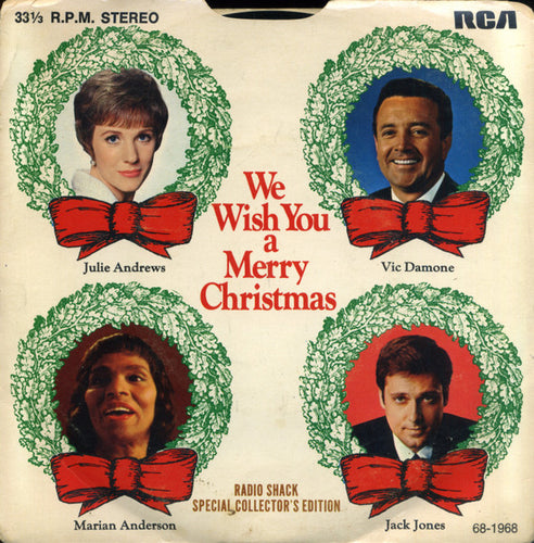 Julie Andrews, Vic Damone, Marian Anderson, Jack Jones
