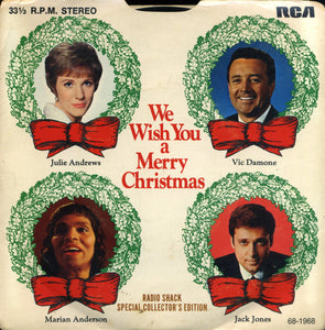 Julie Andrews, Vic Damone, Marian Anderson, Jack Jones