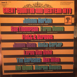 Various; Great Country & Western Hits (Jimmy Dean, Johnny Horton, Sue Thompson)
