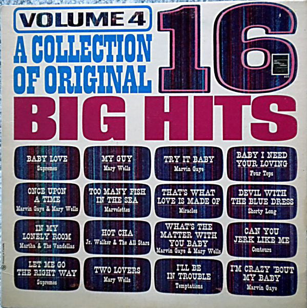 V/A (Supremes, Marvin Gaye, Miracles, Temptations, Vandellas)