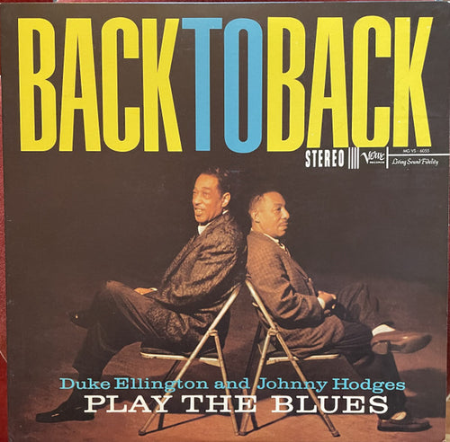 Duke Ellington And Johnny Hodges