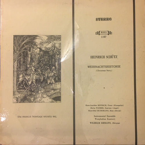 Heinrich Schutz (Christmas)