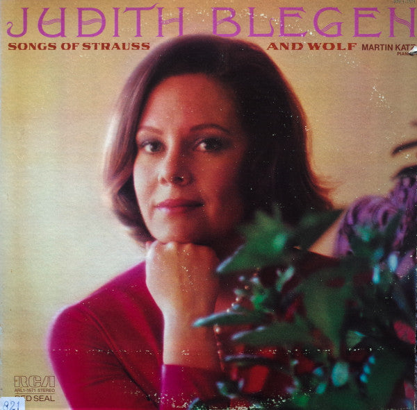 Judith Blegen / Strauss, Wolf / Martin Katz