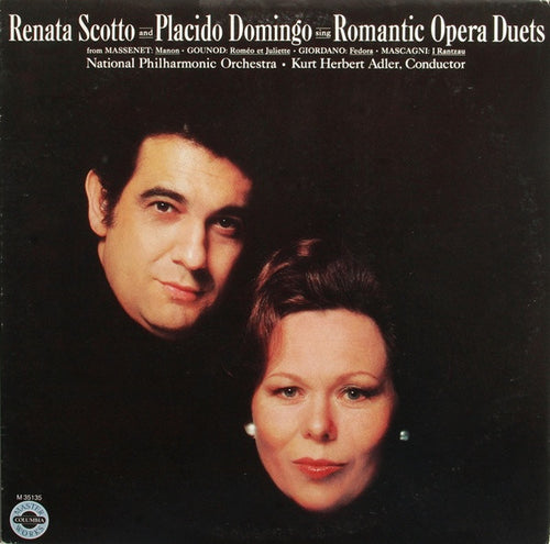 Renata Scotto and Placido Domingo with National Philharmonic Orchestra, Kurt Herbert Adler