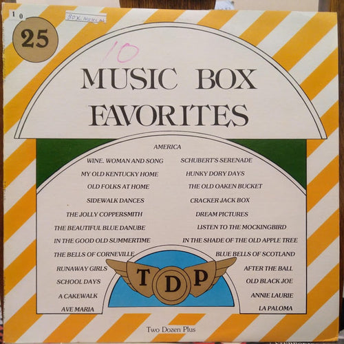Various; 25 Music Box Favorites