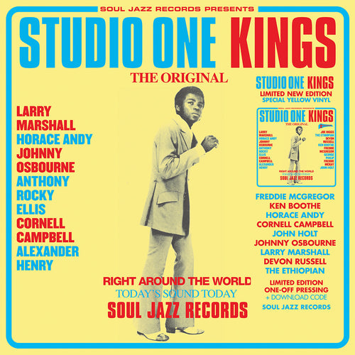 Various; Soul Jazz Records Presents Studio One Kings (Horace Andy, John Holt, Larry Marshall)