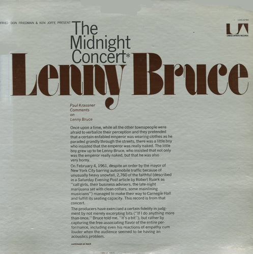 Lenny Bruce
