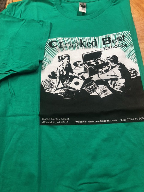 Crooked Beat Records T-shirt - XL