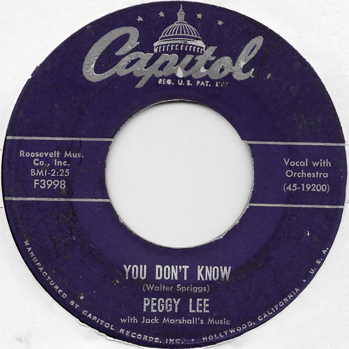 Peggy Lee
