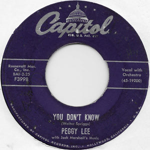 Peggy Lee