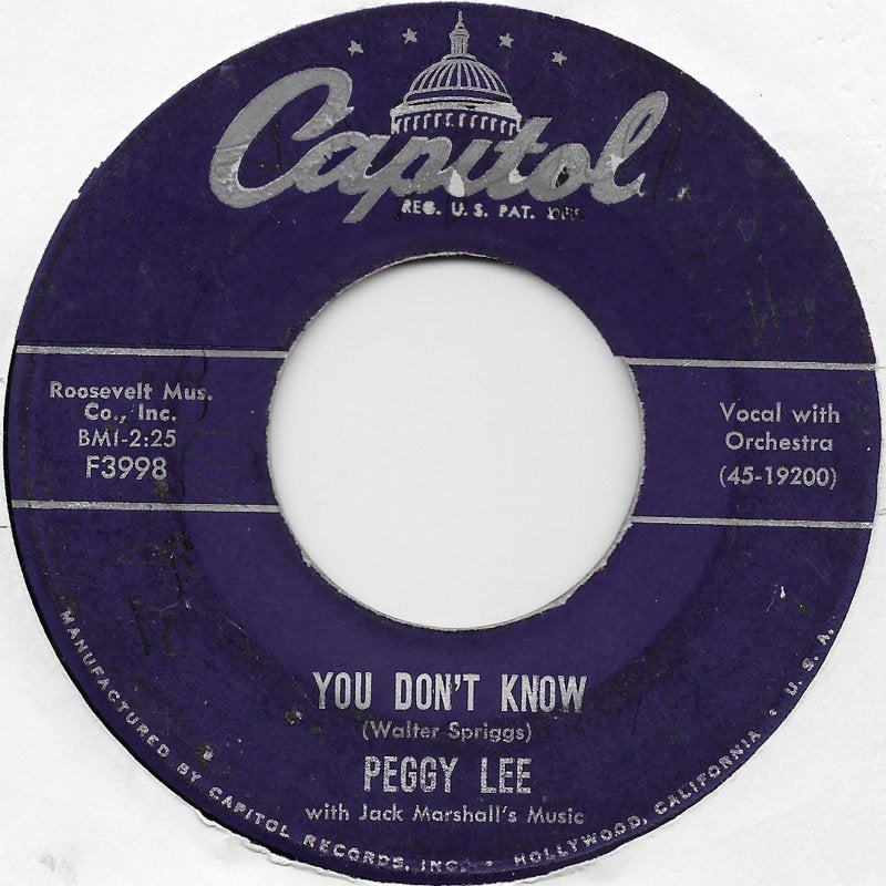 Peggy Lee