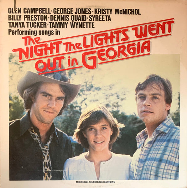 Various; The Night The Lights Went Out In Georgia (Glen Campbell, Gearge Jones, Billy Preston)