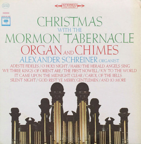 Mormon Tabernacle Organ And Chimes, Alexander Schreiner