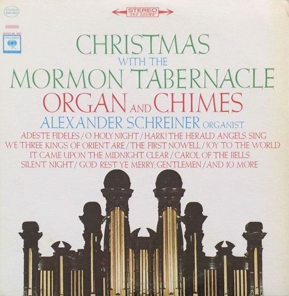 Mormon Tabernacle Organ And Chimes, Alexander Schreiner